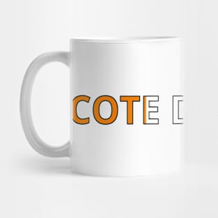 Drapeau Côte d'Ivoire Mug